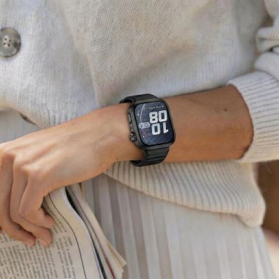 5. Etui Tech-Protect Defense na Huawei Watch Fit 5 Pro - czarne