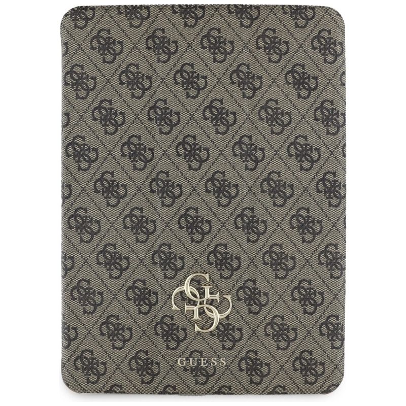 2. Etui Guess Magnetic 4G Big Logo na iPad Pro 11" 2024  - brązowe