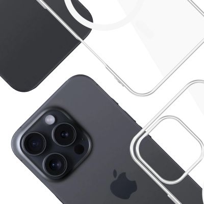 6. Etui 3mk Clear MagCase na Apple iPhone 16 Pro Max - przezroczyste