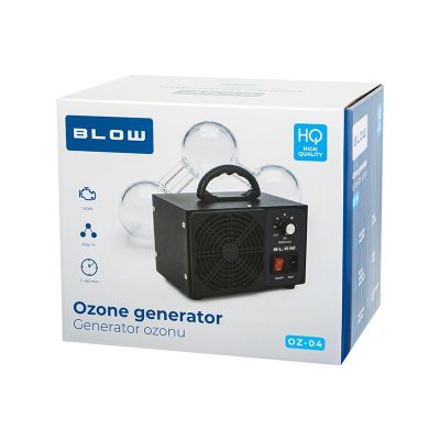 4. Generator ozonu BLOW OZ-04 czarny ozonator 60 000 mg/h 140W