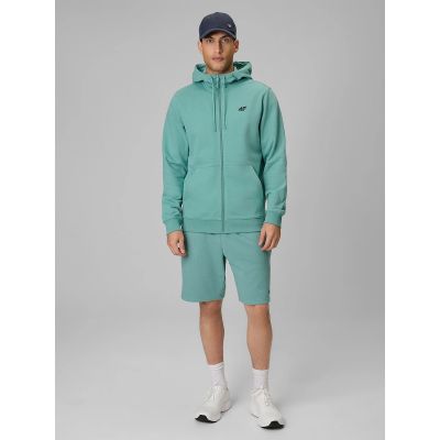 6. Bluza rozpinana z kaputem męska 4F 4FRSS26TSWSM3106-30S