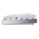 4. CHERRY MX 8.2 Pro TMR Wireless klawiatura Gaming USB + RF Wireless + Bluetooth QWERTZ Niemiecki Srebrny, Biały