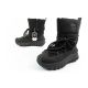 8. Lee Cooper buty sportowe damskie zimowe trekkingowe ocieplane czarne skóra naturalna