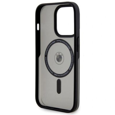 7. Etui BMW Signature MagSafe na iPhone 14 Pro Max - czarne