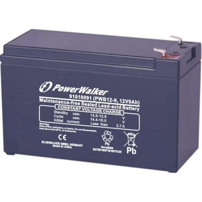 3. PowerWalker PWB12-9 Ołowiany (VRLA) 12 V 9 Ah