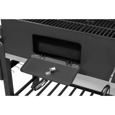 7. Grill węglowy XXL żeliwny ruszt 78x42,5cm