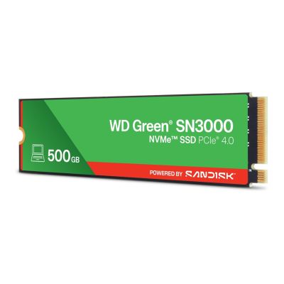 2. Dysk SSD WD Green SN3000 500GB M.2 NVMe WDS500G4G0E