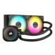 Corsair NAUTILUS 240 RS ARGB Liquid Procesor Chłodnica cieczy all-in-one Czarny 1 szt.