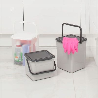 3. ROTHO Pojemnik na detergenty 3kg 4.5L coolgrey/antracyt