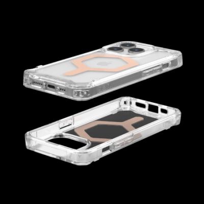3. Etui UAG Plyo MagSafe do iPhone 15 Pro - przezroczysto-perłowe