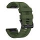 3. Pasek Tech-Protect Silicone na Garmin Fenix 5 / 6 / 6 Pro / 7 / 8 / 8 Pro / E / 9 / 9 Pro (47 mm) - zielony