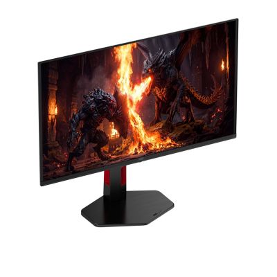 66. AOC G4 Q27G4ZDR monitor komputerowy 67,3 cm (26.5") 2560 x 1440 px Quad HD QD-OLED Czarny, Czerwony