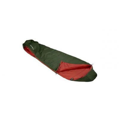 2. High Peak Lite Pak 1200 Śpiwór typu mumia Poliester Zielony, Czerwony