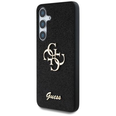 2. Etui Guess Fixed Glitter Big 4G Metal Logo do Samsung Galaxy S25 czarny