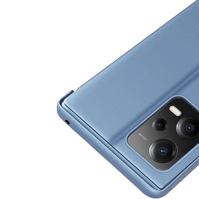 7. Clear View Case etui do Xiaomi Redmi Note 12 Pro / Poco X5 Pro 5G pokrowiec z klapką czarne