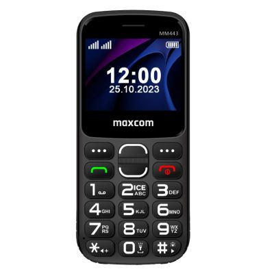 4. MaxCom Comfort MM443 4G 5,87 cm (2.31") 110 g Czarny Telefon funkcjonalny