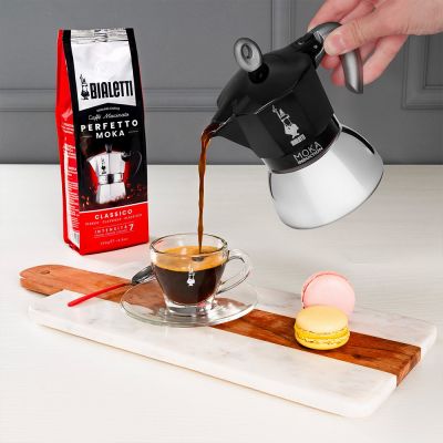 7. Bialetti Moka Induction Kawiarka moka 4TZ Czarny