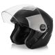 7. Kask motocyklowy Meteor Hekato M 57-58 cm czarny