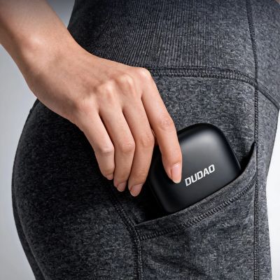 7. Słuchawki Dudao U17Z Bluetooth 5.3 OWS z zausznikami - czarne