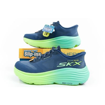 19. Buty do biegania Skechers Max Cushioning Slip-Ins W 129473/NVLM