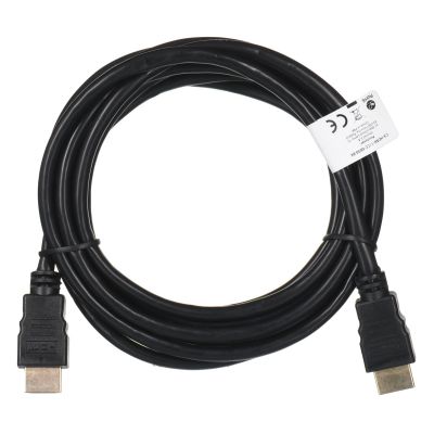 3. Kabel Lanberg CCS CA-HDMI-11CC-0030-BK (HDMI M - HDMI M; 3m; kolor czarny)