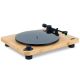 6. The House Of Marley EM-JT010-SB obrotowy talerz gramofonu Gramofon z napędem pasowym Czarny, Drewno