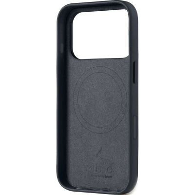 2. Etui skórzane do iPhone 17 Pro basalt Mujjo