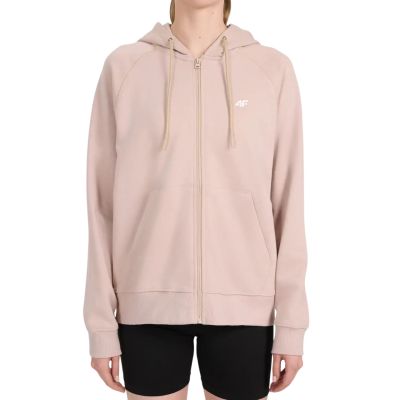 3. Bluza damska 4F F2205 beżowa 4FWSS26TSWSF2205 83S