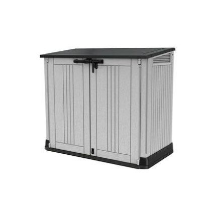KETER SKRZYNIA OGRODOWA-BALKONOWA MIDI SZARO-CZARNA 132x71,5x113,5cm