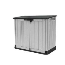 KETER SKRZYNIA OGRODOWA-BALKONOWA MIDI SZARO-CZARNA 132x71,5x113,5cm