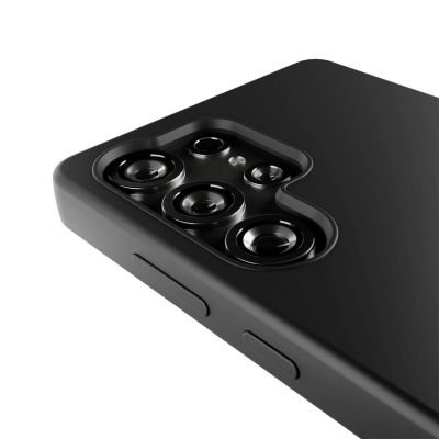 6. Etui silikonowe Puro Icon do Samsung Galaxy S25 Ultra - czarne
