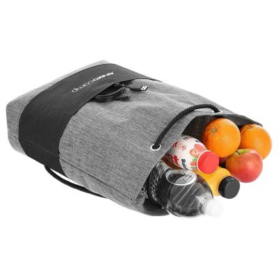 8. TORBA TERMICZNA PLECAK 2W1 41x14x45CM SZARA 26L ENERO CAMP