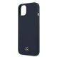 5. Etui Mercedes Silicone Line na iPhone 13 mini - granatowe