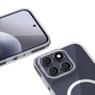 4. Etui Tech-Protect FlexAir Hybrid MagSafe na Motorola Moto G67 / G77 - przezroczyste