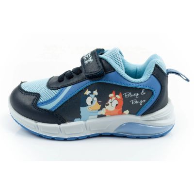 2. Leomil buty sportowe dziecięce sneakersy Bluey lekkie na rzep LED