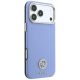 4. Etui Guess Grained Round Strass Logo MagSafe na iPhone 18 Pro Max / 17 Pro Max - niebieskie