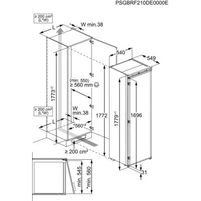 3. Chłodziarka ELECTROLUX ERD6DE18S1