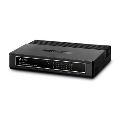 3. TP-Link TL-SF1016D przełącznik sieciowy Fast Ethernet (10/100) Czarny