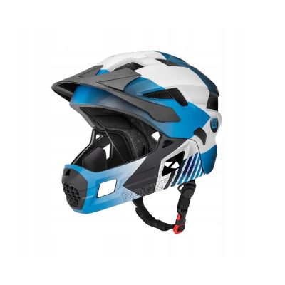 Rockbros kask rowerowy dziecięcy 54-57cm niebieski