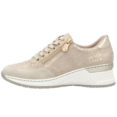 3. Sneakersy na koturnie Rieker W N4316 RKR760