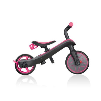 19. Rowerek 4w1 Globber Explorer Trike Fuchsia 632-110-2 HS-TNK-000013809