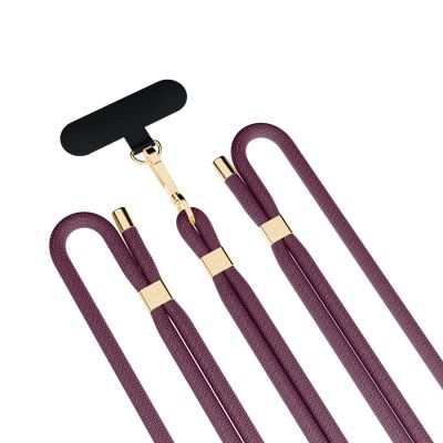 10. Smycz do smartfona 3mk EasyClip Elite - bordowa