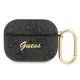 Etui Guess 4G Script Metal Collection na AirPods Pro Cover - szare