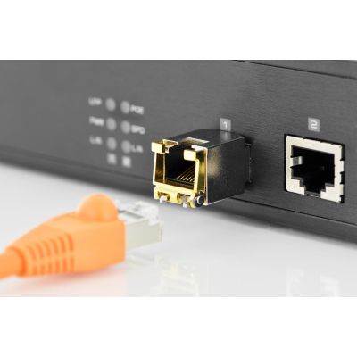 5. Digitus Miedziany moduł SFP Mini GBIC, 10 Gb/s, RJ45