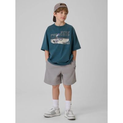 4. T-shirt bawełniany chłopięcy 4F 4FJRSS26TTSHM4279-46S