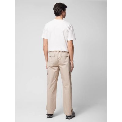 5. Spodnie tkaninowe cargo męskie Outhorn OTHWSS24TTROM637-83S