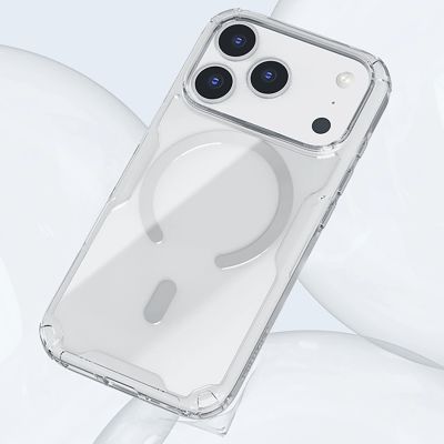 14. Etui Nillkin Nature TPU Pro kompatybilne z MagSafe na iPhone 17 Pro - białe
