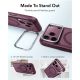 3. Etui ESR Classic Hybrid Kickstand MagSafe na iPhone 18 Pro / 17 Pro - dark cherry matowe