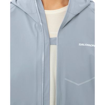 4. Salomon Bonatti Waterproof JKT W LC2770000 Szare M