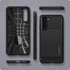 9. Etui Spigen Rugged Armor na Samsung Galaxy S21 FE - czarny mat